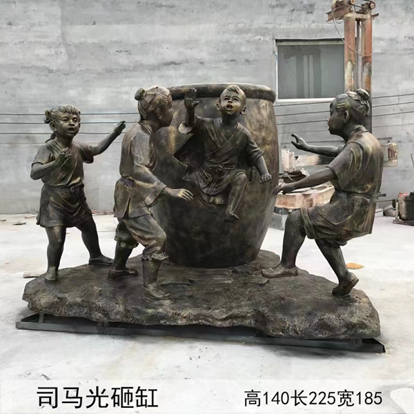  铸铜人物雕塑